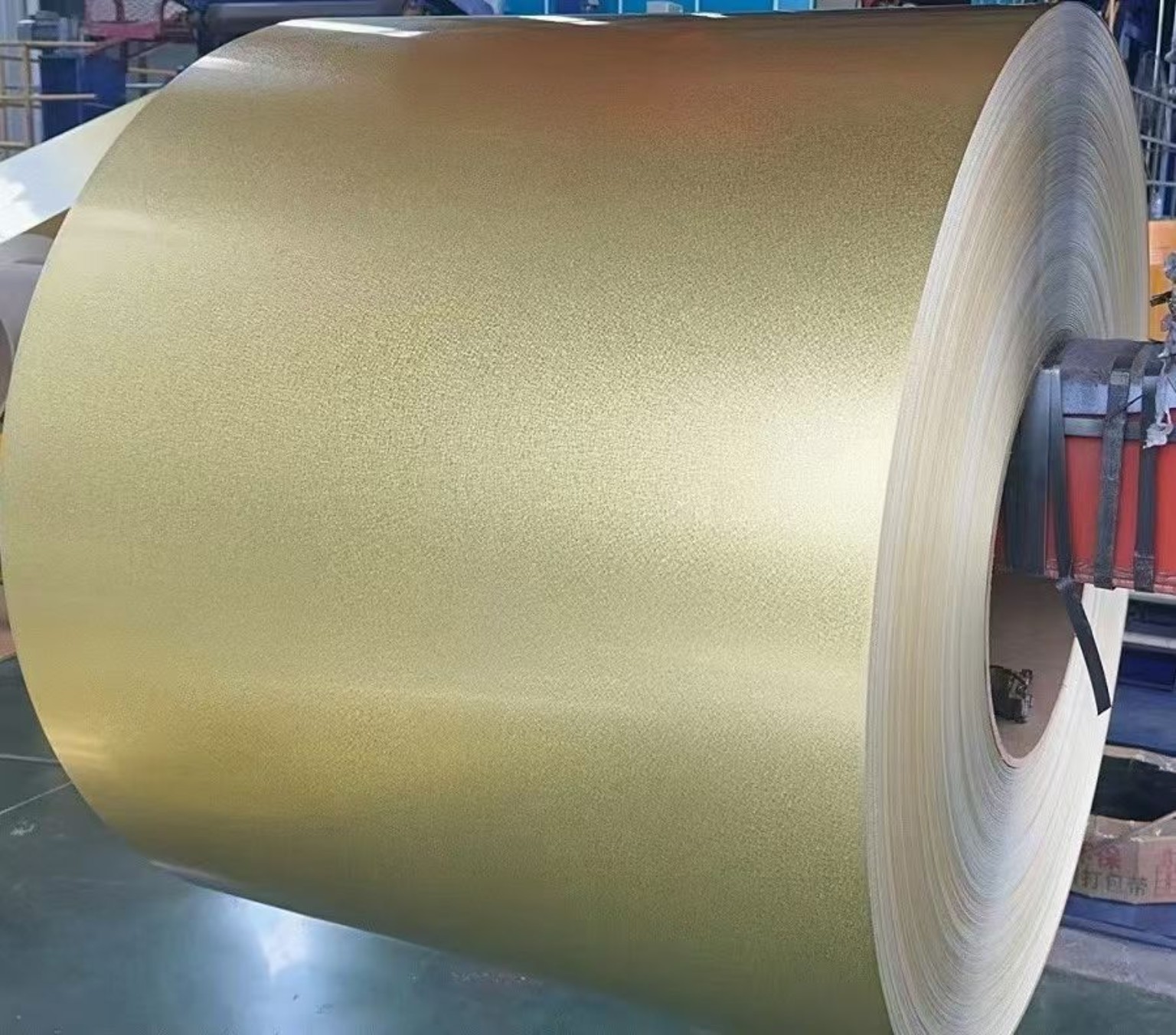 Champagne-gold finish