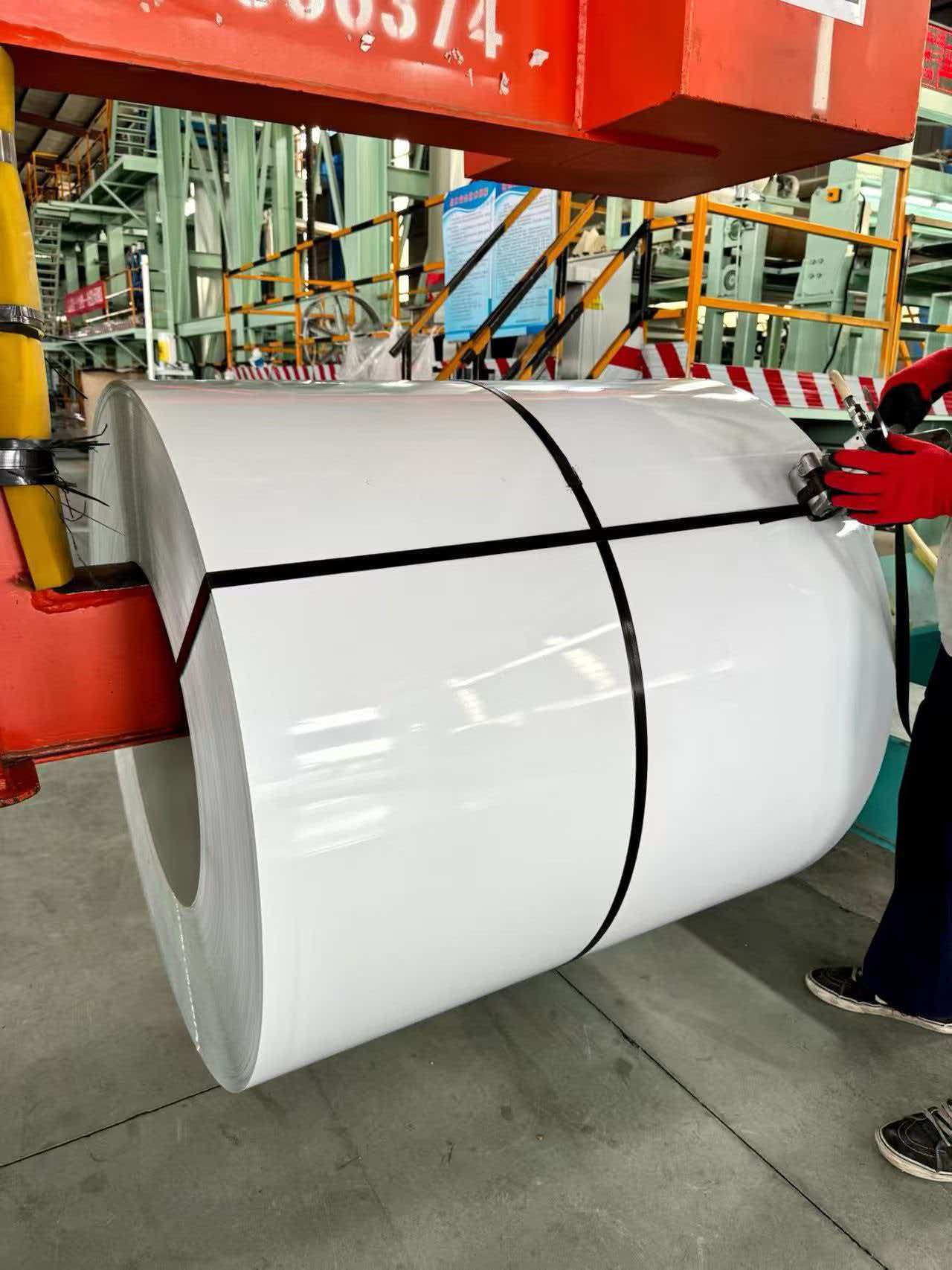 Steel coil packaging